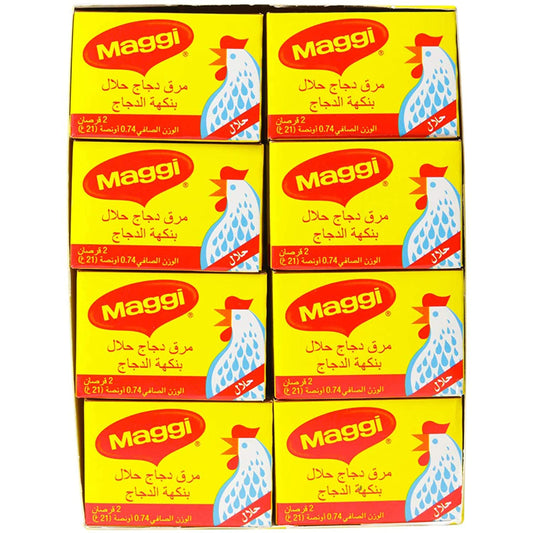 Maggi Chicken Coullion Halal, 24 Count (Pack of 1)