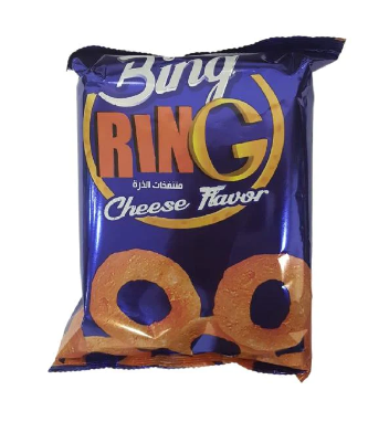 Dandana Bing Ring Cheese Flavor 52G Snack Treats