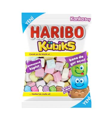 Kanka Boy Haribo Kubiks Gummy Candy 80G Sweet Treats