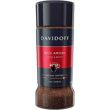 Davidoff Coffee Vivid & Spicy Rich Aroma Instant Coffee 100G Jars