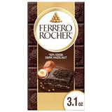 Ferrero Rocher Premium Chocolate Bar Dark Chocolate Hazelnut 3.1Oz