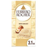 Ferrero Rocher Premium Chocolate Bar White Chocolate Hazelnut 3.1Oz