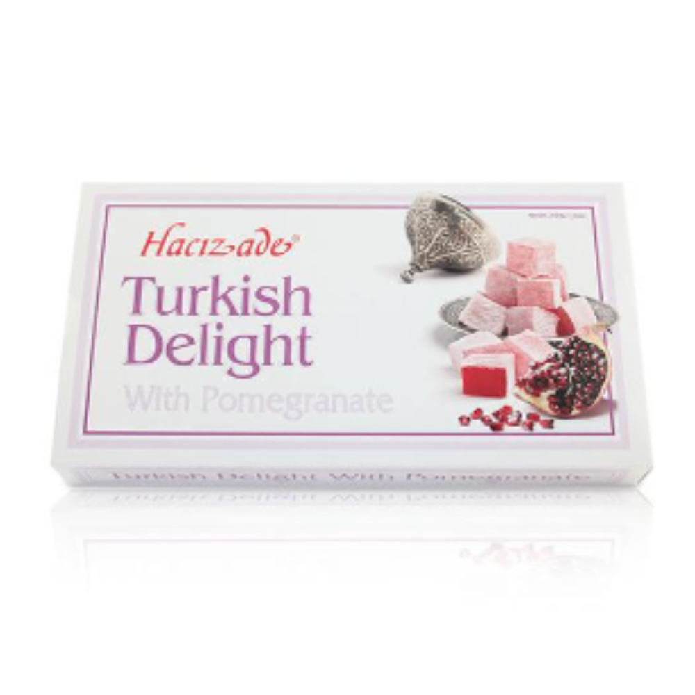 Hacizade Turkish Delight With Pomegranate Sweets 16Oz