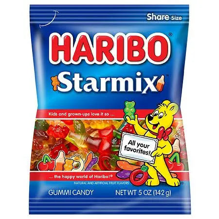 Haribo Starmix Share Bags Delicious Gummy Treats 160G