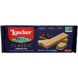 Loacker Classic Chocolate Creme-Filled Wafer Cookies 6.17Oz