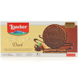 Loacker Tortina Dark Chocolate Coated Wafer Specialty 4.44Oz