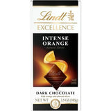 Lindt Excellence Intense Orange Dark Chocolate Bar 3.5Oz