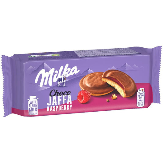 Milka Choco Jaffa Raspberry Jelly Topped Biscuit 147G