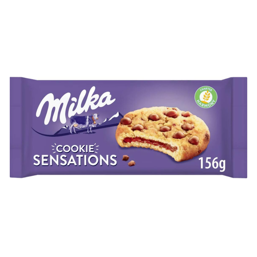 Milka Cookie Sensations Choco Soft Sky Blue 156G