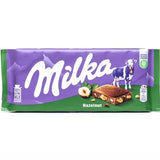 Milka Whole Hazelnut Chocolate Bar 100G