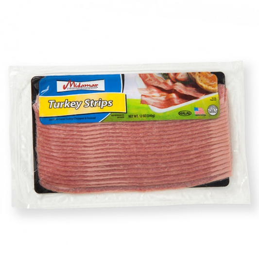 Midamar Halal Turkey Strips 12oz