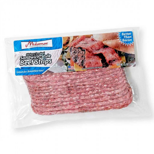 Midamar Sandwich Style Beef Strips 12Oz