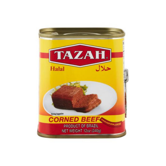 Tazah Corned Beef Halal 12 Oz