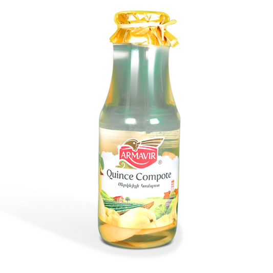 Armavir Quince Compote 1050Ml (37.1 Oz) Traditional & Refreshing Fruit Beverage