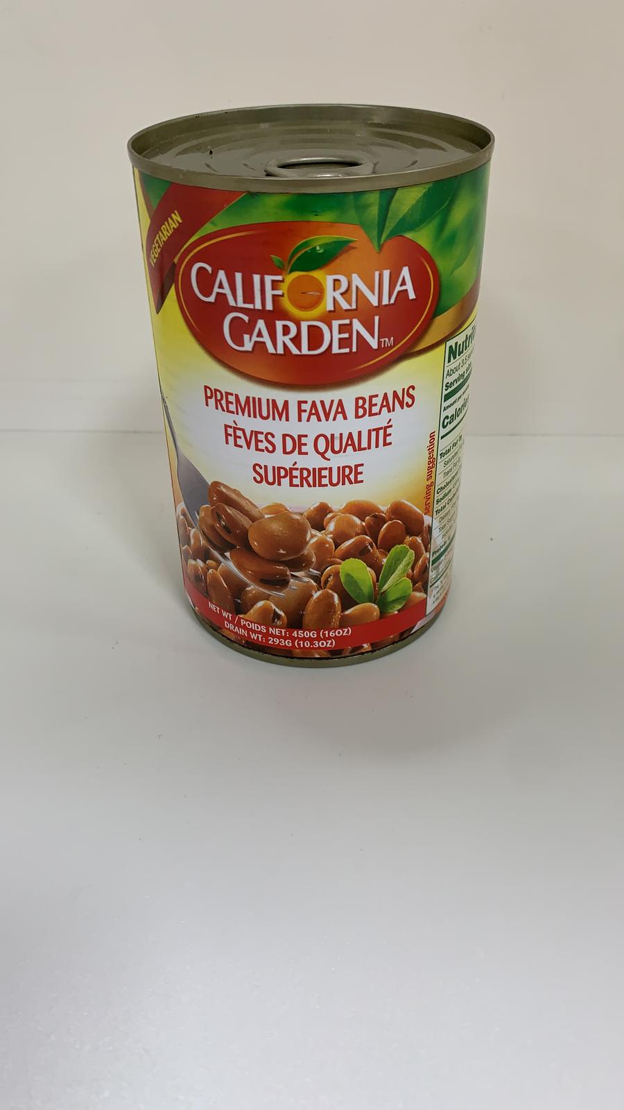 California Garden Premium Fava Beans 450G