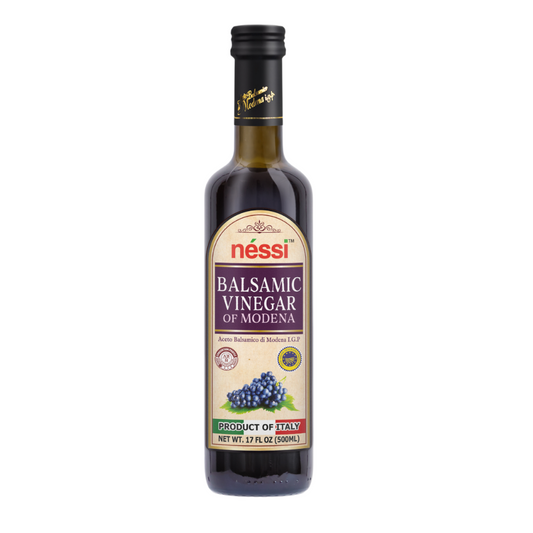 Néssi Balsamic Vinegar – Rich, Authentic Italian Flavor (500Ml / 16.9 Fl Oz / 1.1 Lb)