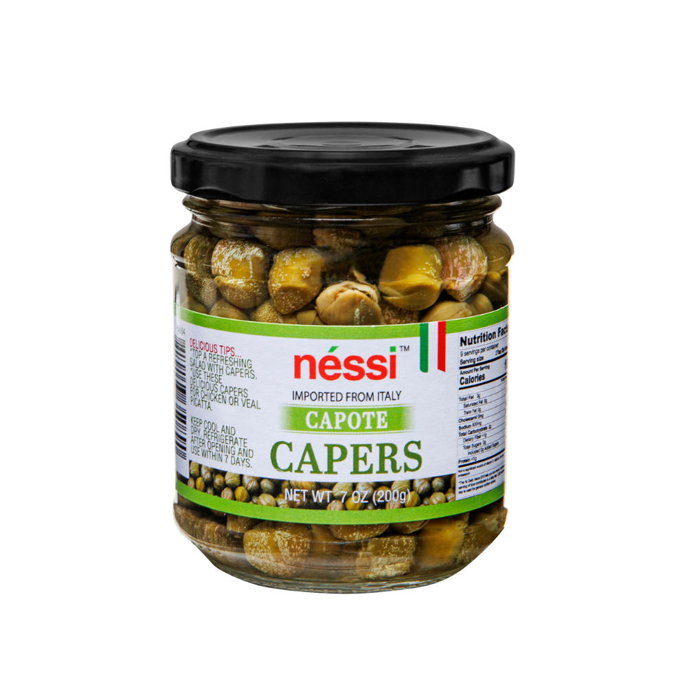 Néssi Capers Capote – Bold Mediterranean Flavor (7 Oz /200G)