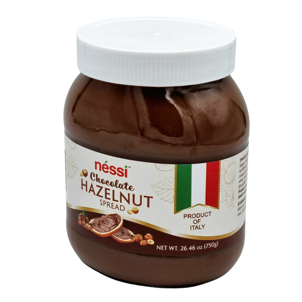 Néssi Italian Chocolate Hazelnut Spread – Creamy, Indulgent Delight (750G / 26.45 Oz / 1.65 Lb)