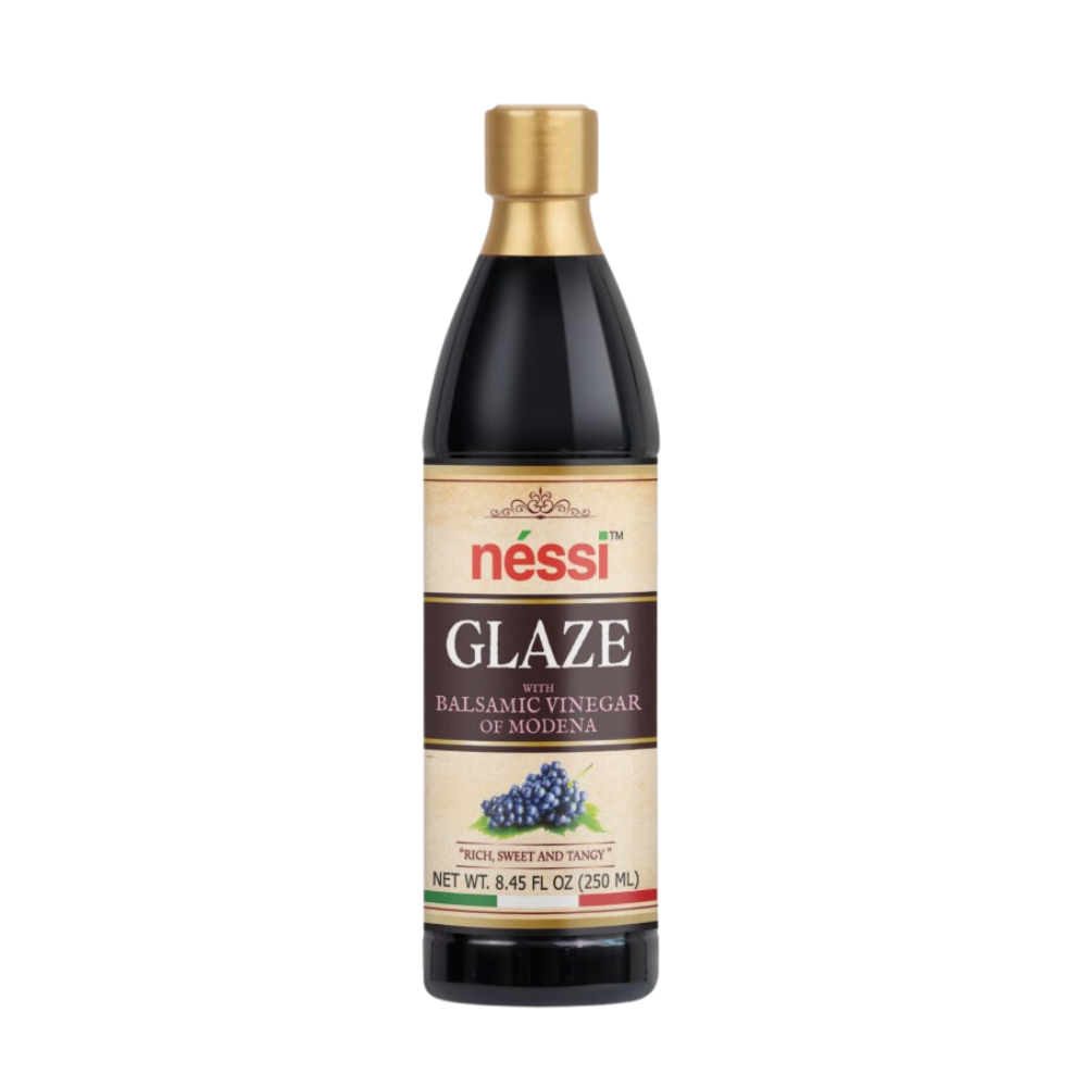 Néssi Balsamic Glaze – Rich, Velvety, And Perfectly Balanced (250Ml / 8.45 Fl Oz / 0.55 Lb)