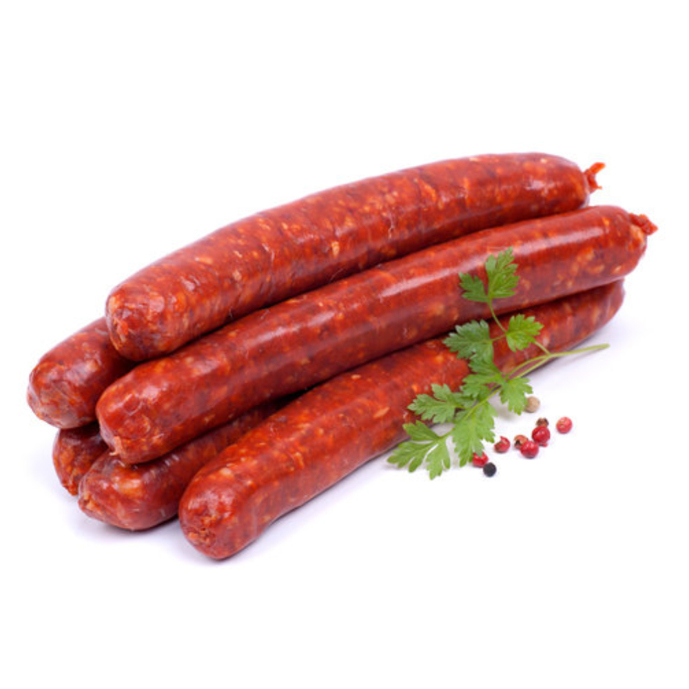 Halal Merguez French Sausage lb Authentic Spiced Lamb & Beef Sausage