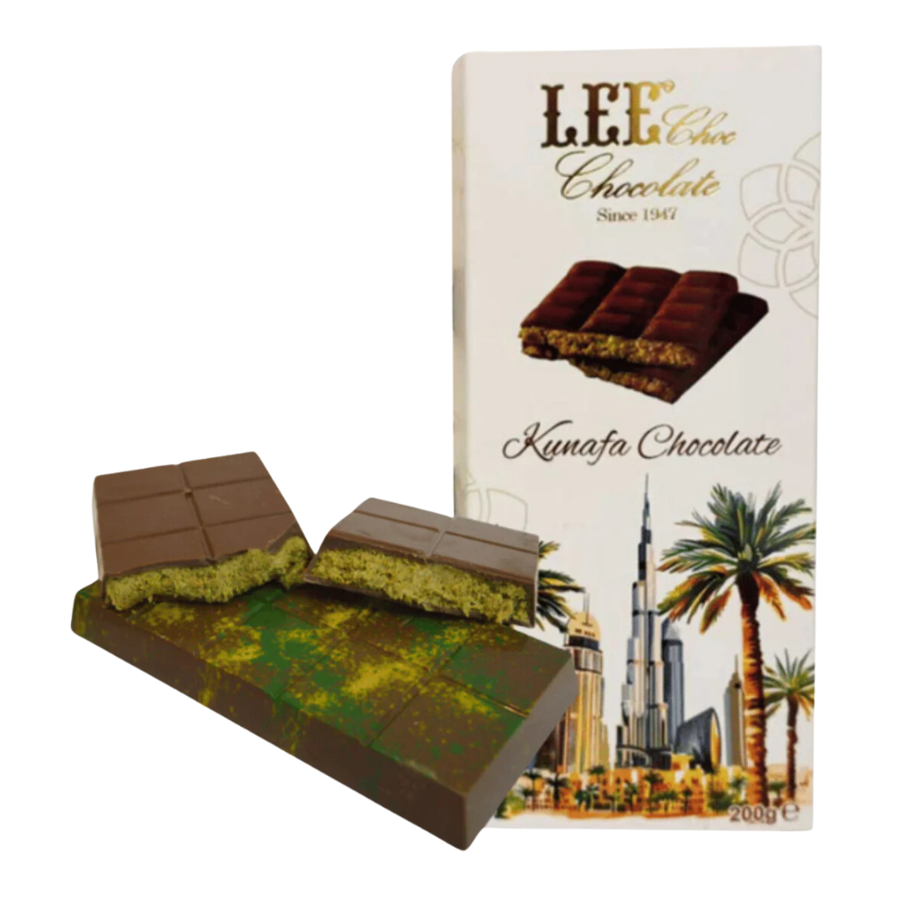 Lee Choc Milk Chocolate Kunafa 200G Crispy & Indulgent Treat