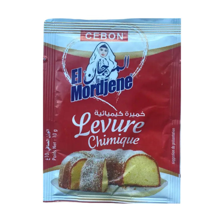 Cebon El Mordjene Baking Powder 10G 5 Sachets For Baking