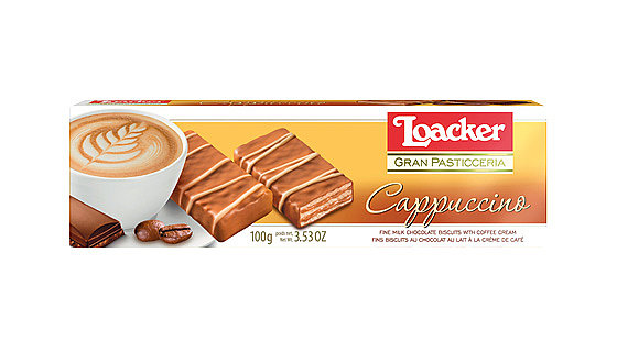 loacker cappuccino biscuits