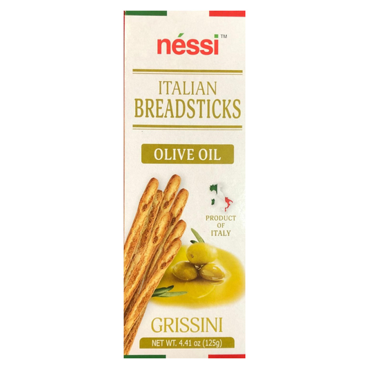 Néssi Olive Oil Italian Breadsticks – Crispy Artisan Snack 4.4Oz