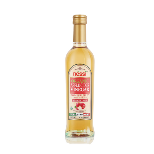 Néssi Organic Apple Vinegar With Mother – Raw, Unfiltered, And Naturally Refreshing (500Ml / 16.9 Fl Oz / 1.1 Lb)