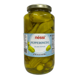 Néssi Pepperoncini – Mildly Spicy & Tangy Pickled Peppers (32 Oz / 907G / 2 Lb)