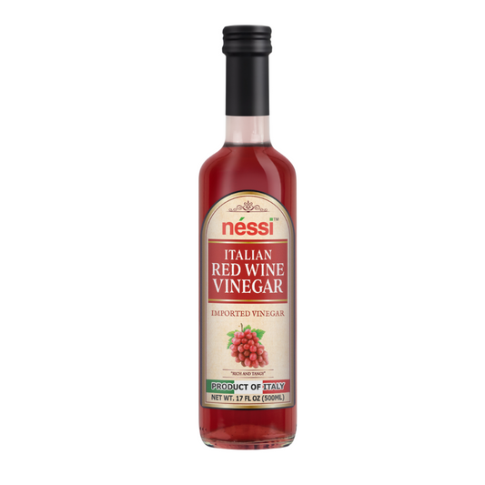 Néssi Red Wine Vinegar – Bold, Tangy, And Perfectly Balanced (500Ml / 16.9 Fl Oz / 1.1 Lb)