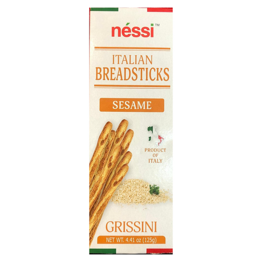 Néssi Sesame Italian Breadsticks – Crispy Artisan Snack 4.4Oz