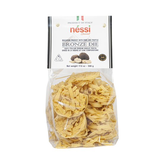 Néssi Tagliatelle With Egg And Truffle – Gourmet Italian Pasta (500G / 17.6Oz / 1.1 Lb)