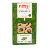 Néssi Taralli Rosemary – Authentic Italian Crunchy Snack With Aromatic Herbs (200G / 7.05Oz / 0.44 Lb)