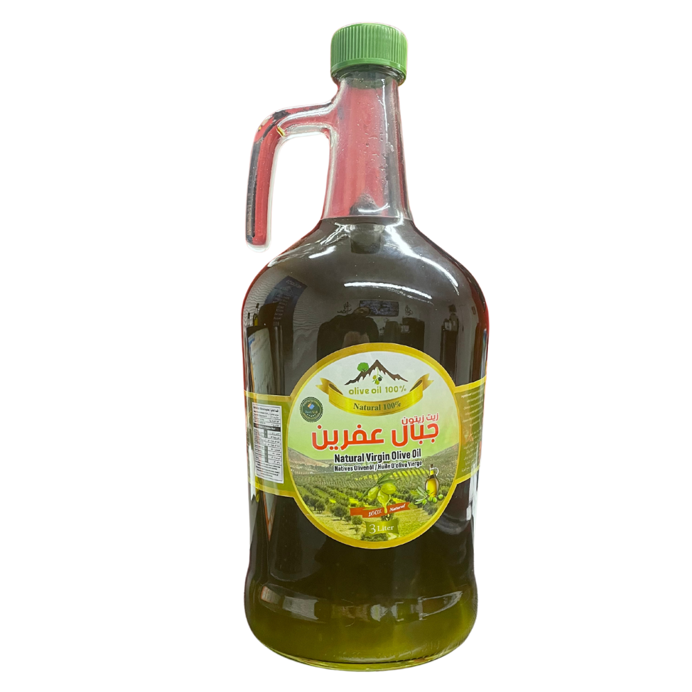 Cibal Afron Natural Virgin Olive Oil 100% Pure 3L (101.4 oz)